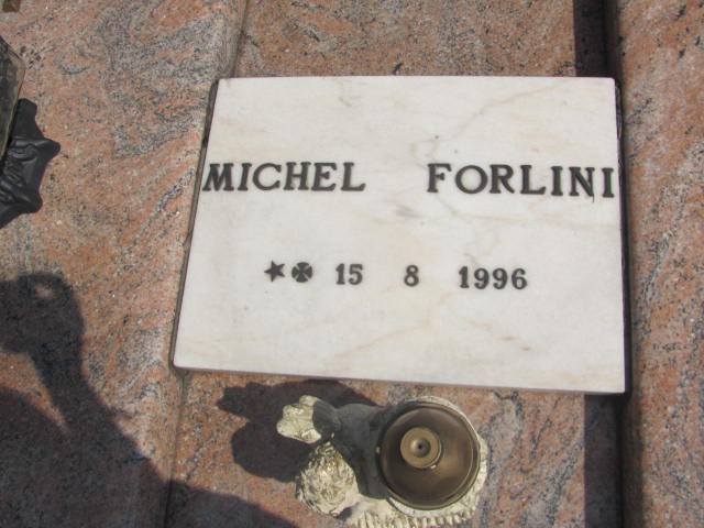 Michel Forlini 1996 Turek - Grobonet - Wyszukiwarka osób pochowanych