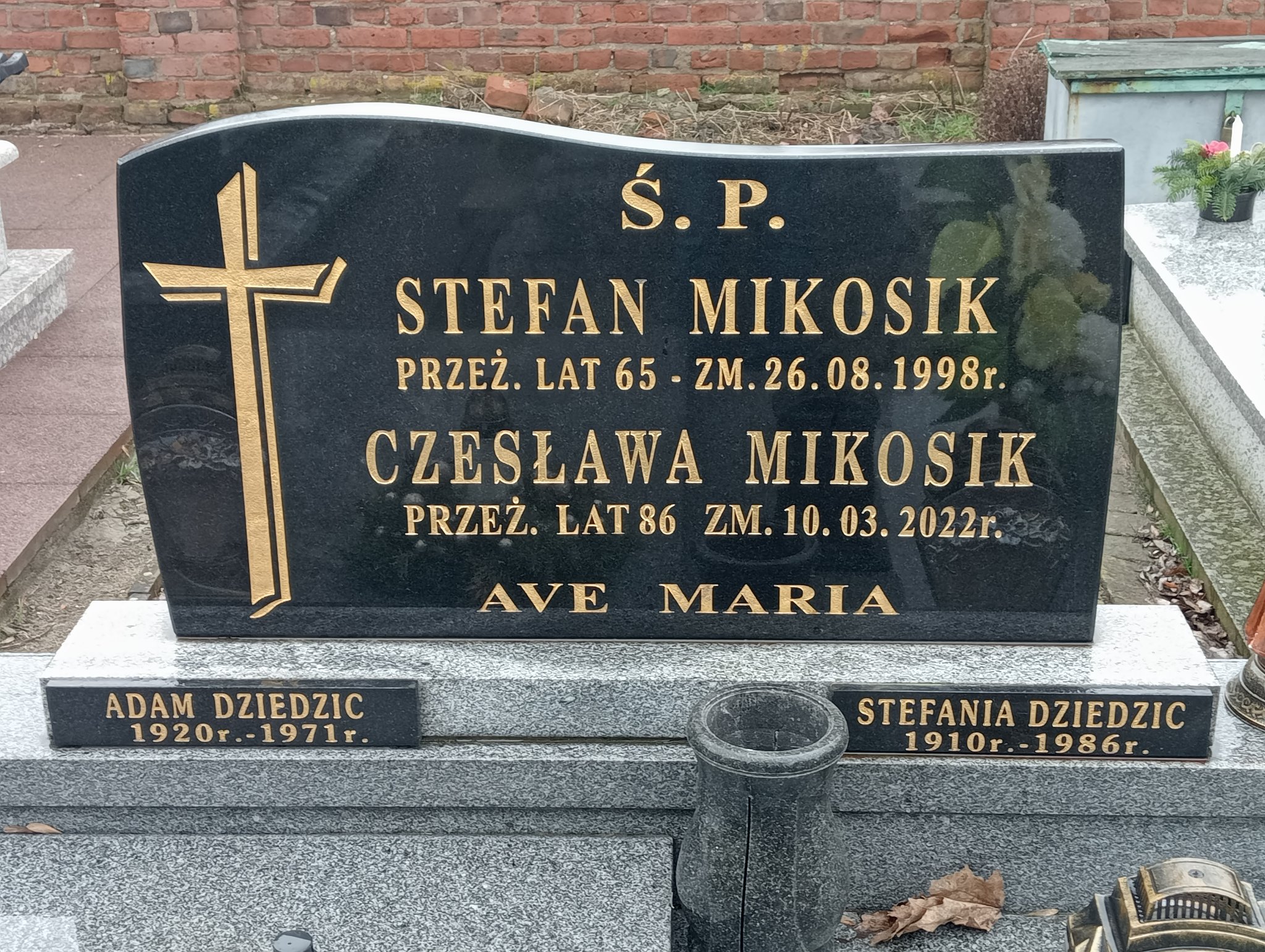 Stefania Dziedzic 1910 Turek - Grobonet - Wyszukiwarka osób pochowanych