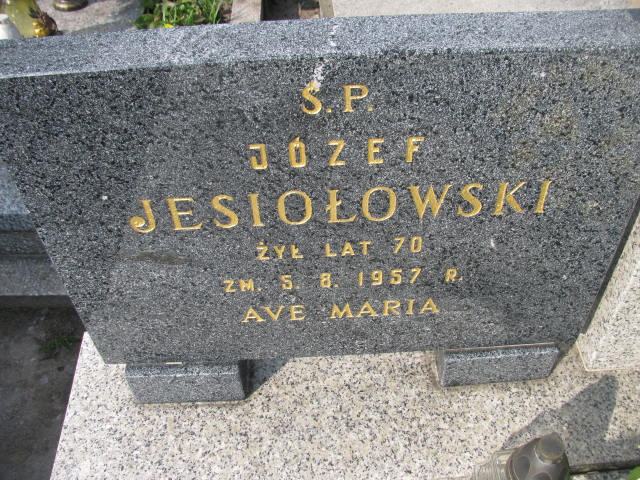 Józef Jesiołowski Turek - Grobonet - Wyszukiwarka osób pochowanych