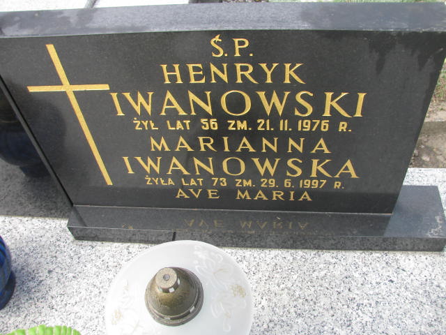 Henryk Zbigniew Iwanowski 1920 Turek - Grobonet - Wyszukiwarka osób pochowanych