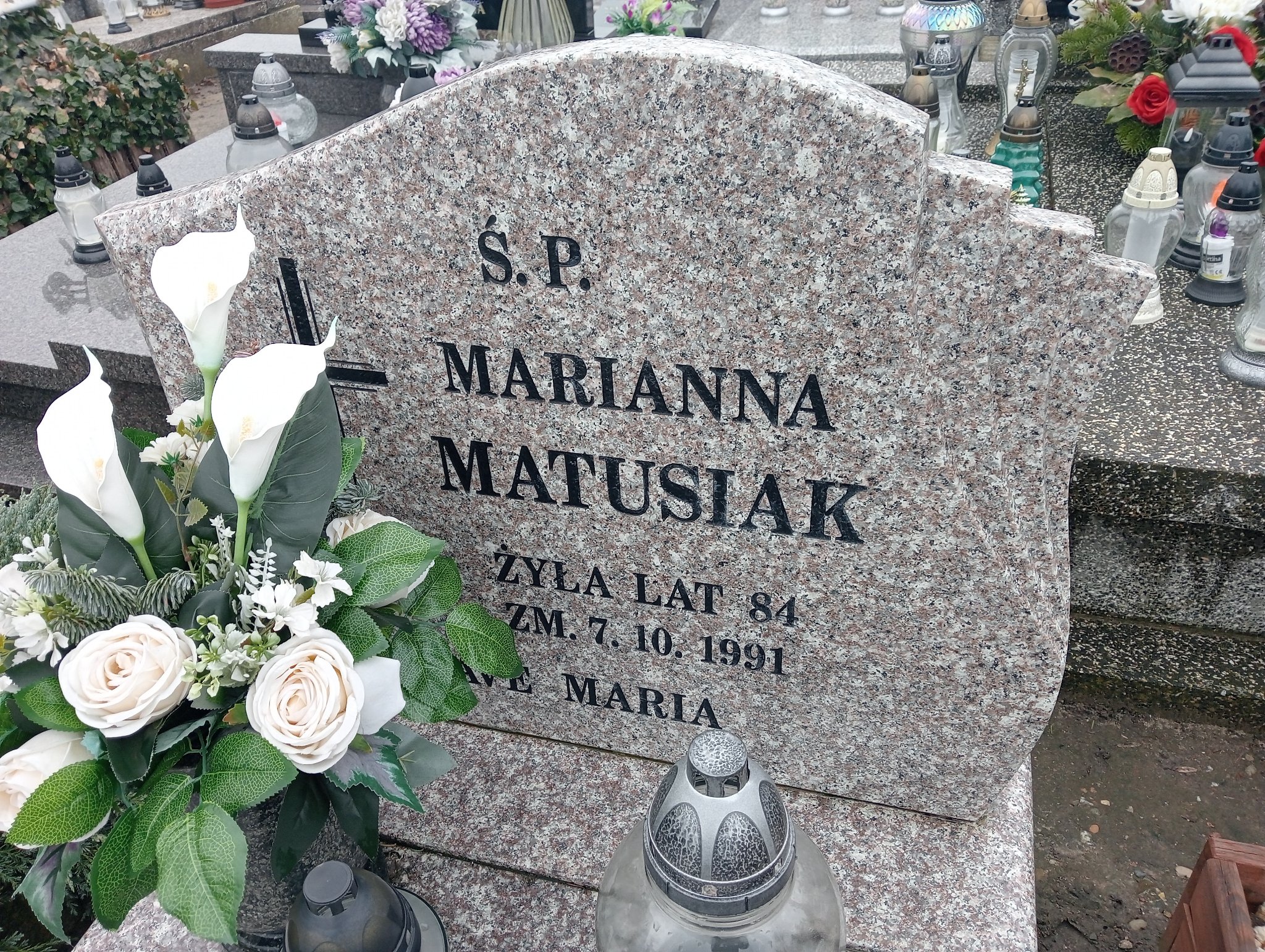 Marianna Matusiak 1907 Turek - Grobonet - Wyszukiwarka osób pochowanych