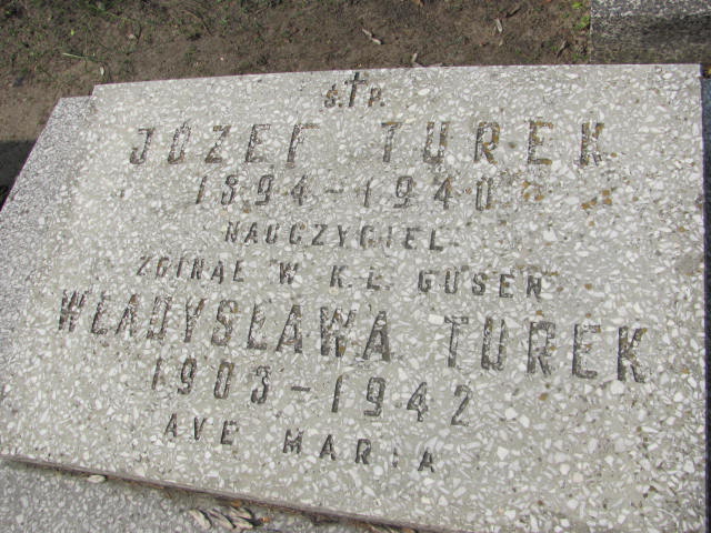 Józef Turek 1893 Turek - Grobonet - Wyszukiwarka osób pochowanych