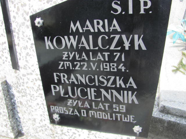 Marianna Kowalczyk 1913 Turek - Grobonet - Wyszukiwarka osób pochowanych