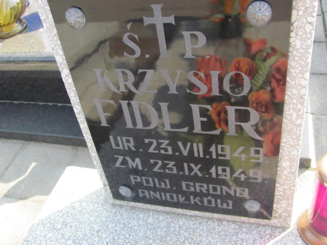 Krzysztof Fidler 1949 Turek - Grobonet - Wyszukiwarka osób pochowanych