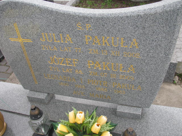Leonarda Pakuła 1890 Turek - Grobonet - Wyszukiwarka osób pochowanych