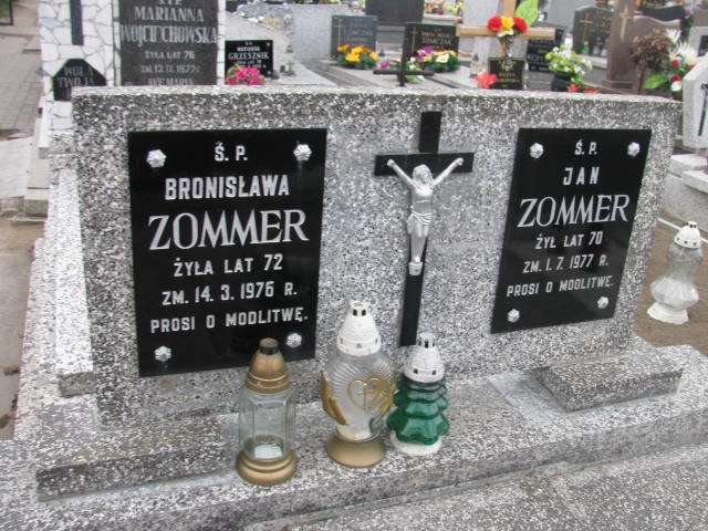 Jan Zommer 1907 Turek - Grobonet - Wyszukiwarka osób pochowanych