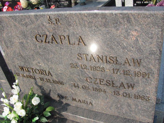Czesław Czapla 1894 Turek - Grobonet - Wyszukiwarka osób pochowanych