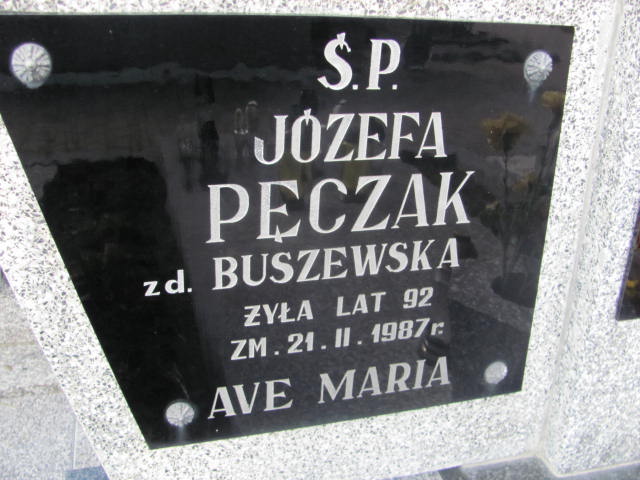 Fabian Pęczak 1896 Turek - Grobonet - Wyszukiwarka osób pochowanych