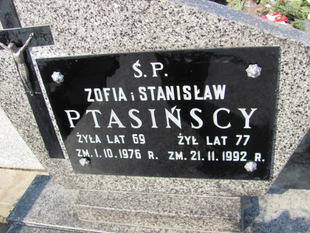 Stanisław Ptasiński 1915 Turek - Grobonet - Wyszukiwarka osób pochowanych