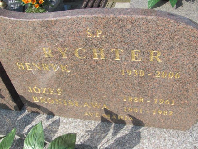 Henryk Rychter 1929 Turek - Grobonet - Wyszukiwarka osób pochowanych