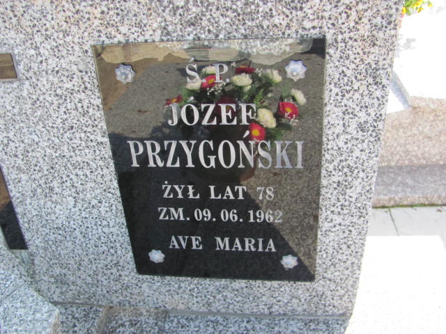 Józef Przygoński 1883 Turek - Grobonet - Wyszukiwarka osób pochowanych