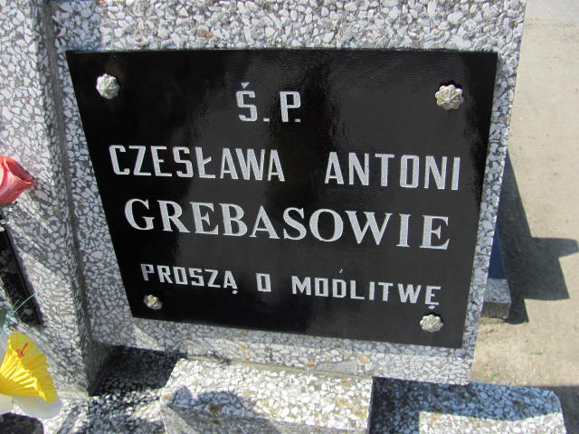 Czesława Grebas 1900 Turek - Grobonet - Wyszukiwarka osób pochowanych