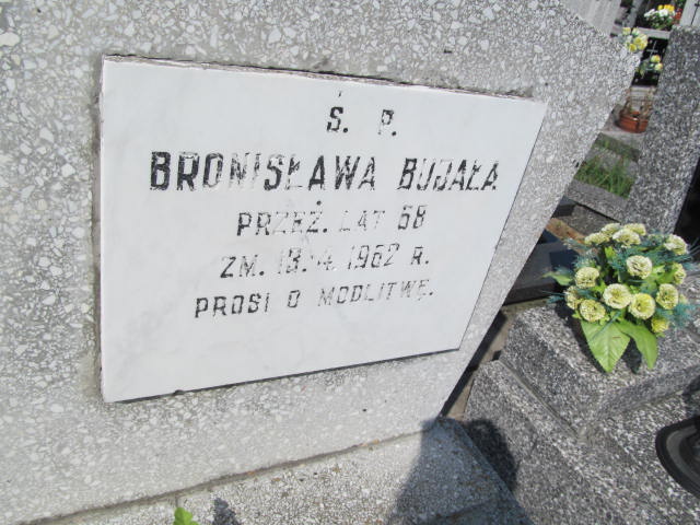 Bronisława Bujała 1894 Turek - Grobonet - Wyszukiwarka osób pochowanych