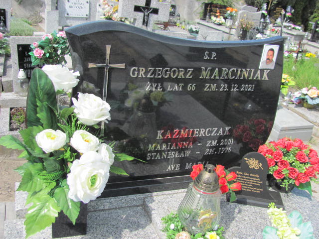 Grzegorz Marciniak 1955 Turek - Grobonet - Wyszukiwarka osób pochowanych