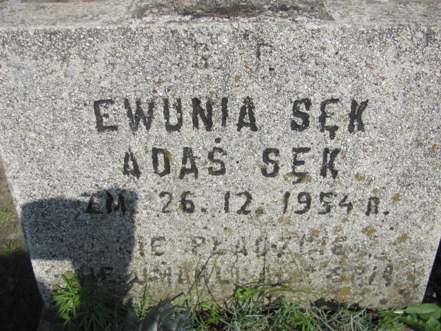 Adam Sęk Turek - Grobonet - Wyszukiwarka osób pochowanych