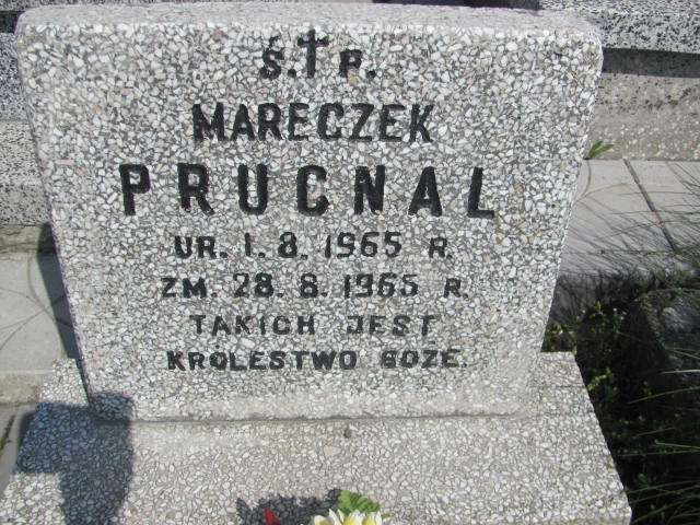 Marek Prucnal 1965 Turek - Grobonet - Wyszukiwarka osób pochowanych